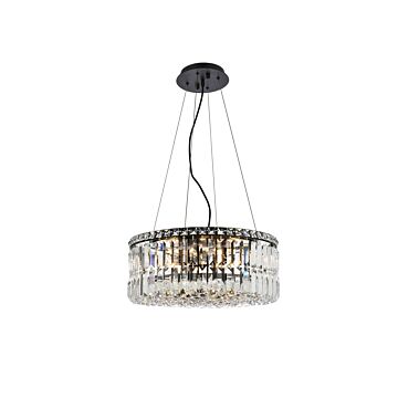 Maxime 12-Light Chandelier in Black