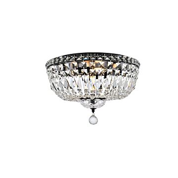 Tranquil 6-Light Flush Mount in Black