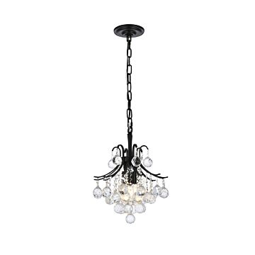 Toureg 3-Light Pendant in Black
