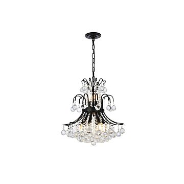 Toureg 10-Light Pendant in Black