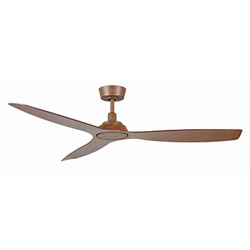 Moto 52in Hanging Ceiling Fan in Dark Koa