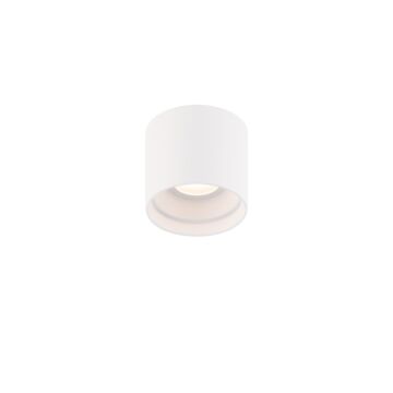 Downtown LED Outdoor Flush Mount in White by W.A.C. Lighting