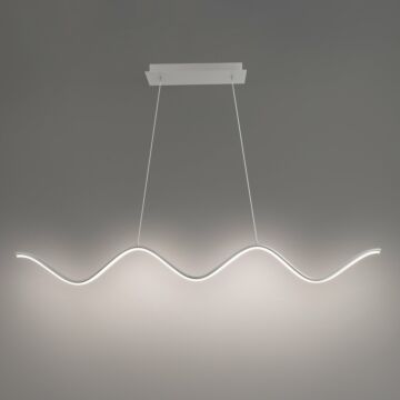 Morae LED Pendant in Brushed Nickel by W.A.C. Lighting