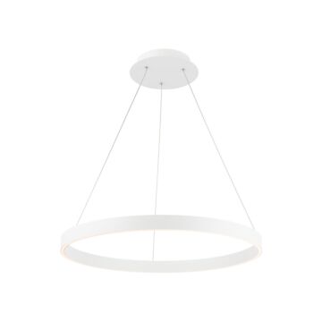 Sirius LED Pendant in White by W.A.C. Lighting