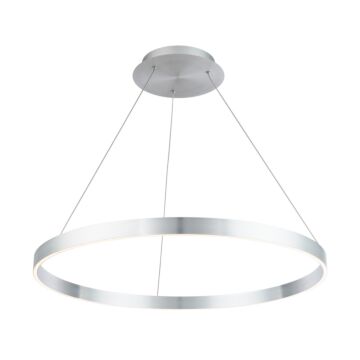 Sirius LED Pendant in Brushed Aluminum by W.A.C. Lighting