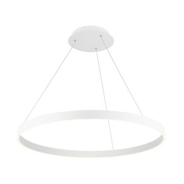 Sirius LED Pendant in White by W.A.C. Lighting