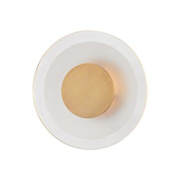 Guthrie LED Wall Sconce in Aged Brass by Hudson Valley