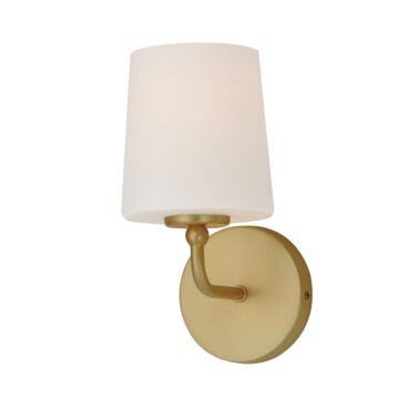 Bristol One Light Wall Sconce in Satin Brass by Maxim