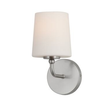 Bristol One Light Wall Sconce in Satin Nickel by Maxim