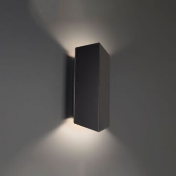 Summit LED Outdoor Wall Sconce in Black by W.A.C. Lighting