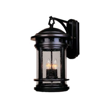 Sedona 3-Light Wall Lantern in Oil Rubbed Bronze