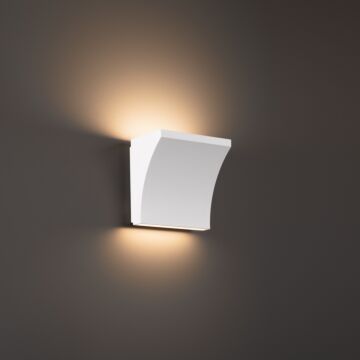 Cornice LED Wall Sconce in White by W.A.C. Lighting