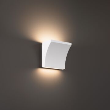 Cornice LED Wall Sconce in White by W.A.C. Lighting