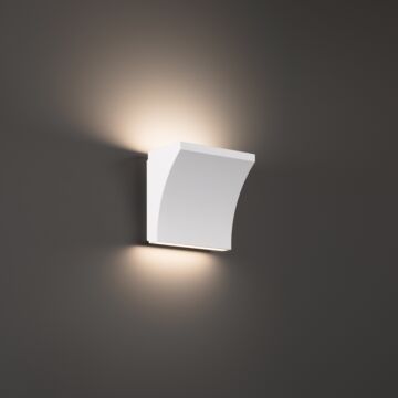 Cornice LED Wall Sconce in White by W.A.C. Lighting