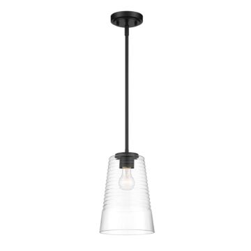 Ingo 1-Light Pendant in Matte Black