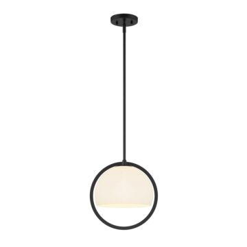 Eterna 1-Light Pendant in Matte Black