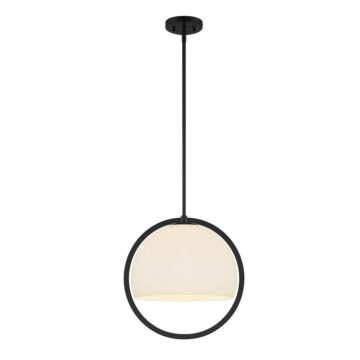 Eterna 1-Light Pendant in Matte Black