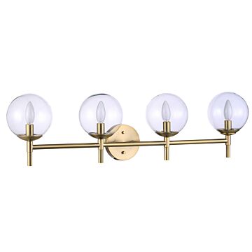 Auresa Bathroom Vanity Light in Soft Brass by Minka-Lavery