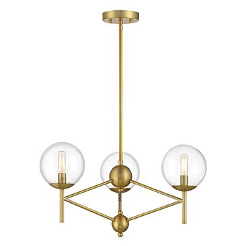 Auresa Pendant in Soft Brass by Minka-Lavery
