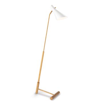 Spyder  Floor Lamp in White by Regina Andrew Detroit