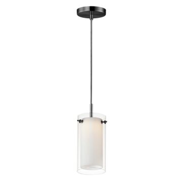 Duo LED Mini Pendant in Black by Maxim