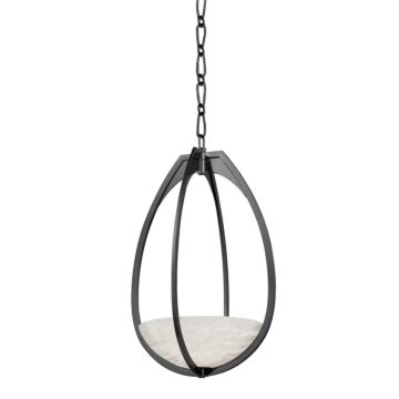 Lloyd LED Pendant in Black Nickel by Hudson Valley