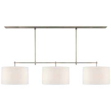 Bryant  Billiard Pendant in Antique Nickel by Visual Comfort Signature