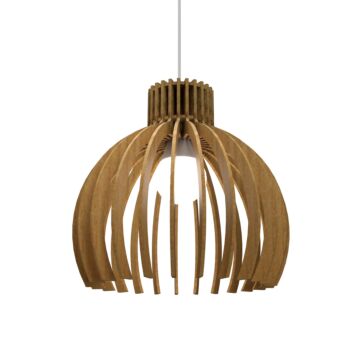 Stecche di Legno 1-Light Pendant in Louro Freijo