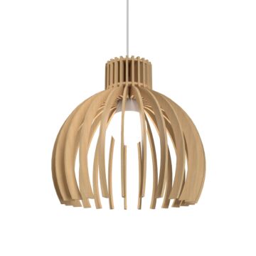 Stecche di Legno 1-Light Pendant in Maple