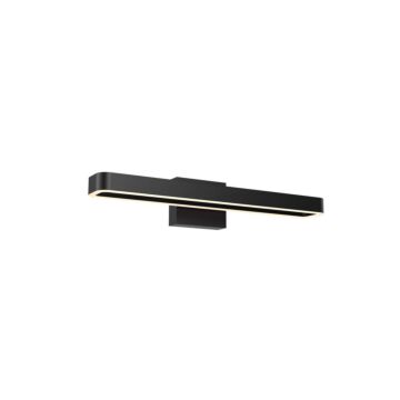 1-Light Bathroom Vanity Light in Black
