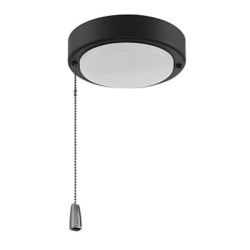 Light Kit Disk LED Disk Fan Light Kit in Flat Black by Craftmade