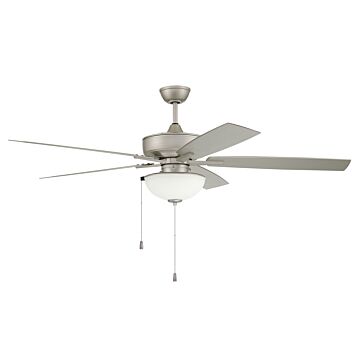 Outdoor Super Pro 211 60"Outdoor Ceiling Fan in Painted Nickel by Craftmade
