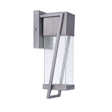 Bryce LED Outdoor Lantern in Brushed Titanium by Craftmade