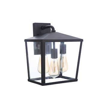 Olsen Three Light Outdoor Wall Mount in Midnight by Craftmade