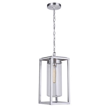 Neo One Light Outdoor Pendant in Satin Aluminum by Craftmade