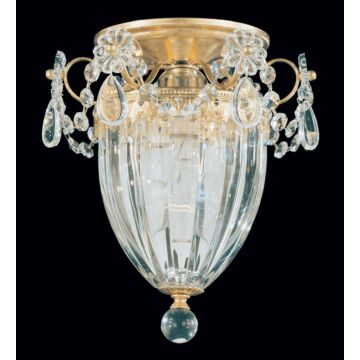 Bagatelle One Light Semi Flush Mount in Heirloom Bronze by Schonbek