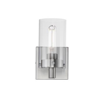 Pinn One Light Wall Sconce in Satin Nickel by Maxim