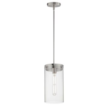 Pinn One Light Pendant in Satin Nickel by Maxim