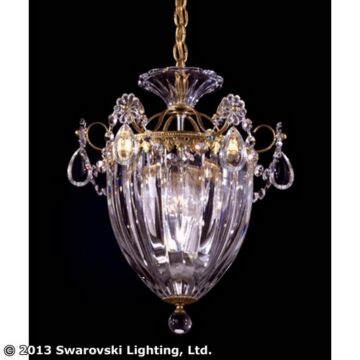 Bagatelle Three Light Mini Pendant in Heirloom Gold by Schonbek