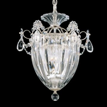 Bagatelle Three Light Mini Pendant in Antique Silver by Schonbek