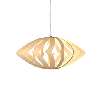 Clean 1-Light Pendant in Maple
