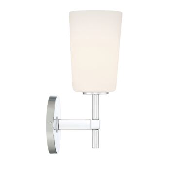 Colton One Light Wall Sconce in Polished Chrome by Crystorama