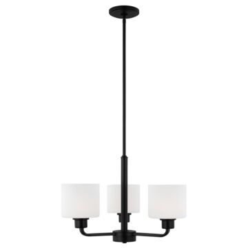 Canfield Chandelier in Midnight Black by Generation Lighting