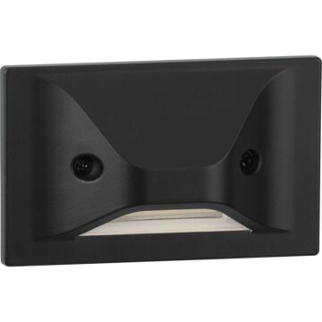 LED Step Lights 1-Light LED Step Light in Black