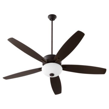 Breeze Patio 60"Patio Fan in Oiled Bronze by Quorum International