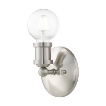 Lansdale 1-Light Bathroom Vanity Sconce in Brushed Nickel