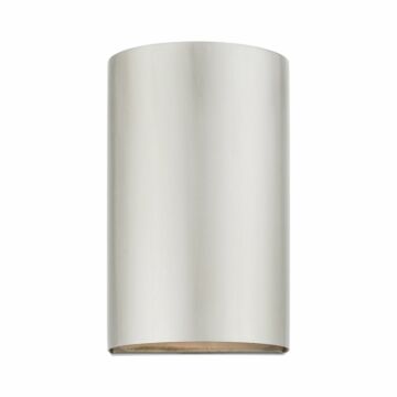 Bond 1-Light Outdoor Wall Sconce in Brushed Nickel