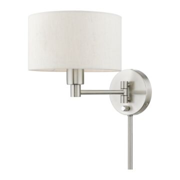 Swing Arm Wall Lamp in Brushed Nickel by Livex Lighting