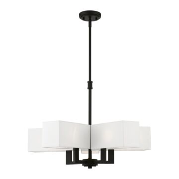 Rubix 5-Light Chandelier in Black