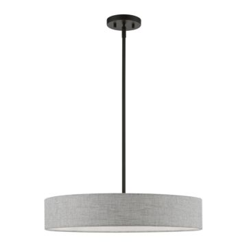 Elmhurst 4-Light Pendant in Black